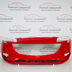Vauxhall Corsa E Front Bumper Mk4 Genuine Red 39003567 | 2014-2019 [aw42]