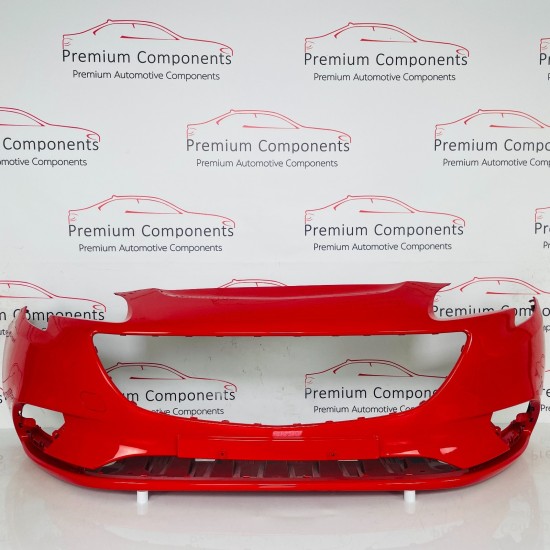 Vauxhall Corsa E Front Bumper Mk4 Genuine Red 39003567 | 2014-2019 [aw42]