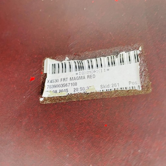 Vauxhall Corsa E Front Bumper Mk4 Genuine Red 39003567 | 2014-2019 [aw42]