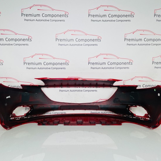Vauxhall Corsa E Front Bumper Mk4 Genuine Red 39003567 | 2014-2019 [aw42]