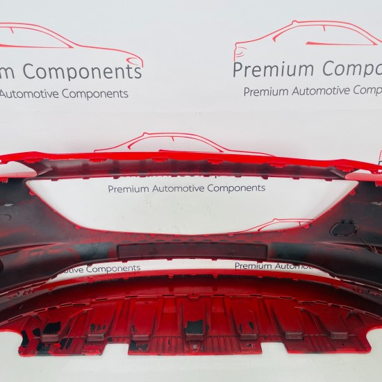 Vauxhall Corsa E Front Bumper Mk4 Genuine Red 39003567 | 2014-2019 [aw42]