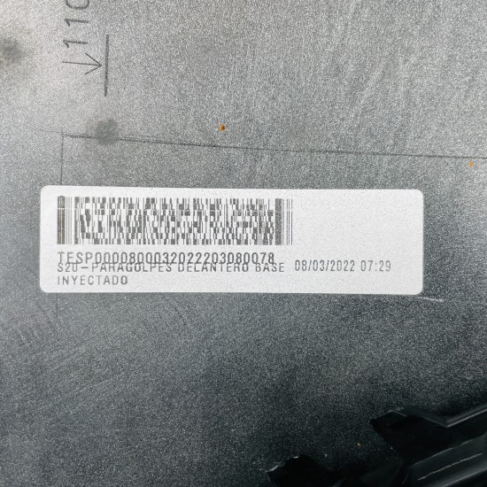 Vauxhall Corsa F Front Bumper  With Grill Genuine Silver 2019 - 2022 [aa29]