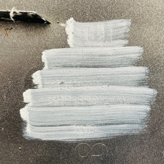 Vauxhall Astra K Rear Bumper Skin Genuine Silver Hatchback 2015 - 2020 [aj106]