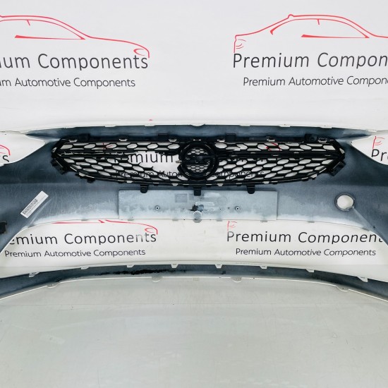 Vauxhall Corsa F Front Bumper Sri Genuine White 475498858 | 2019-2022 [aw68]