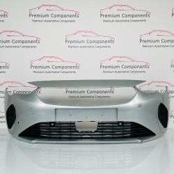 Vauxhall Corsa F Front Bumper  With Grill Genuine Silver 2019 - 2022 [aa29]