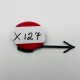 Vauxhall Corsa D Front Bumper Tow Eye Cap [x127]