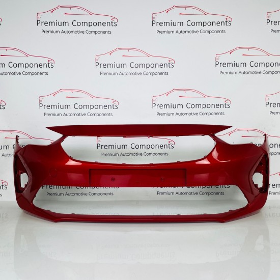 Vauxhall Corsa F Front Bumper Sri Genuine Red 9830340080 | 2019-2022 [Bb8]