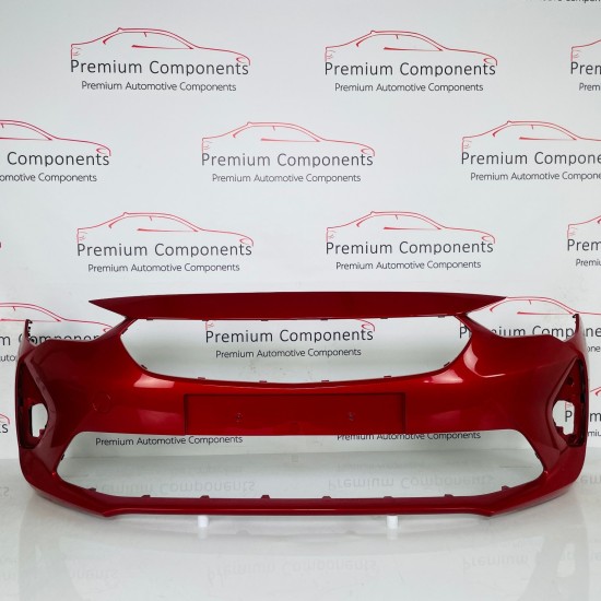 Vauxhall Corsa F Front Bumper Sri Genuine Red 475498858 | 2019-2022 [Bb35]