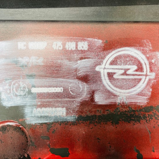 Vauxhall Corsa F Front Bumper Sri Genuine Red 475498858 | 2019-2022 [Bb35]