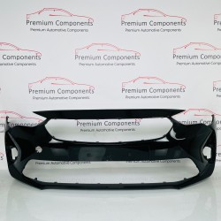 Vauxhall Corsa F Front Bumper Sri Genuine Black 475498858 | 2019-2022 [Bb43]