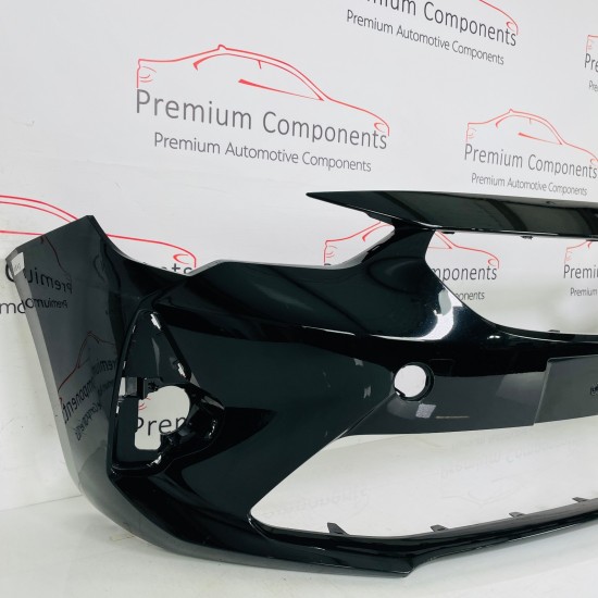 Vauxhall Corsa F Front Bumper Sri Genuine Black 475498858 | 2019-2022 [Bb43]