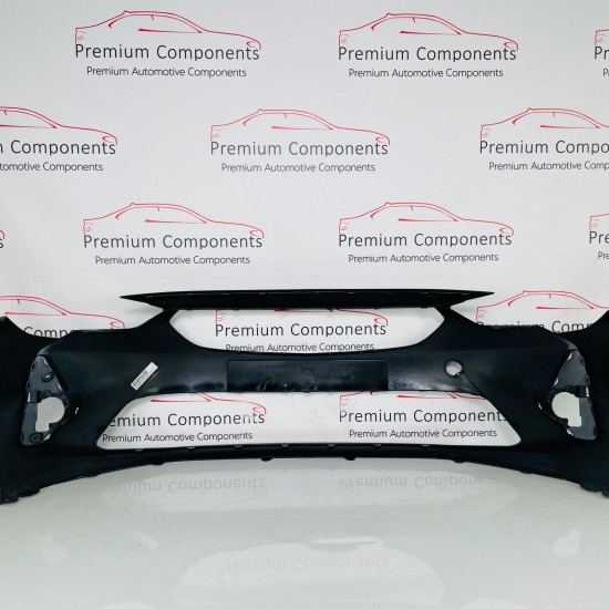 Vauxhall Corsa F Front Bumper Sri Genuine Black 475498858 | 2019-2022 [Bb43]