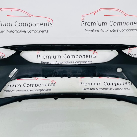 Vauxhall Corsa F Front Bumper Sri Genuine Black 475498858 | 2019-2022 [Bb43]