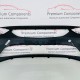 Vauxhall Corsa F Front Bumper Sri Genuine Black 475498858 | 2019-2022 [Bb43]
