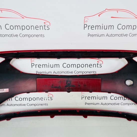 Vauxhall Corsa F Front Bumper Genuine Red 475498858 | 2019-2022 [Bb53]