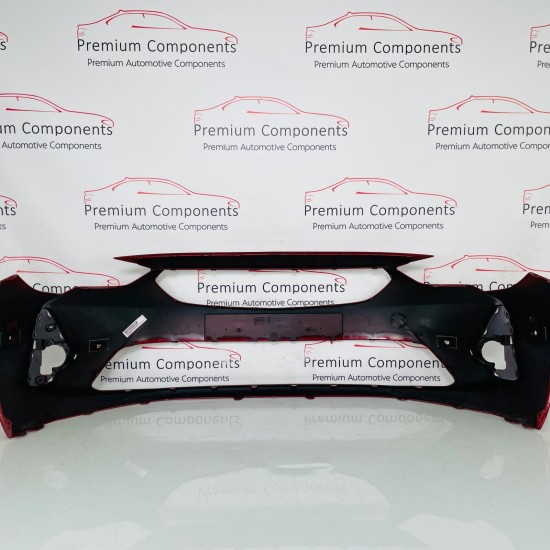 Vauxhall Corsa F Front Bumper Sri Genuine Red 475498858 | 2019-2022 [Bb56]