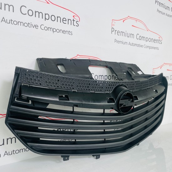Vauxhall Vivaro Grille Front Bumper Black Genuine 623104066r | 2015-2019 [zc33]