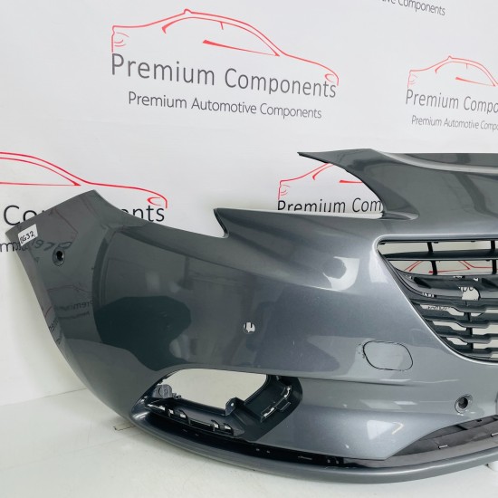 Vauxhall Corsa E Front Bumper Mk4 Genuine Grey 39003567 | 2014-2019 [Bg32]