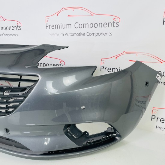 Vauxhall Corsa E Front Bumper Mk4 Genuine Grey 39003567 | 2014-2019 [Bg32]