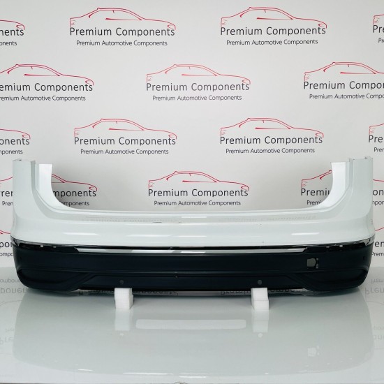 VW Tiguan Rear Bumper Skin Genuine Mk2 Allspace With Diffuser 2016 – 2024 [ag24]