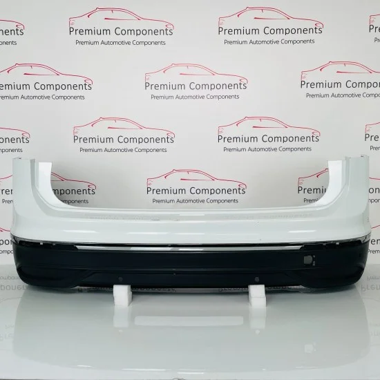 VW Tiguan Rear Bumper Skin Genuine Mk2 Allspace With Diffuser 2016 – 2024 [ag24]