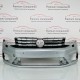 VW Caddy Highline Front Bumper Skin Genuine Silver with Grille 2015 - 2020 [AJ8]