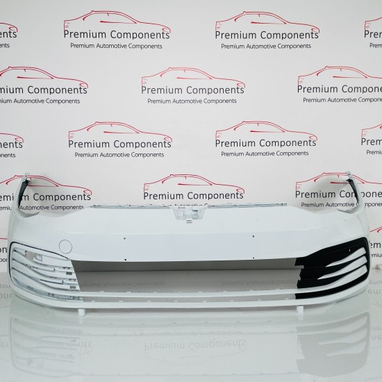 VW Golf Front Bumper Skin Genuine White Mk8 Se - Grade A - 2020 - 2023 [aj55]