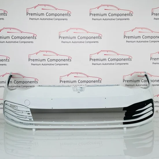 VW Golf Front Bumper Skin Genuine White Mk8 Se - Grade A - 2020 - 2023 [aj55]