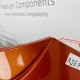 VW Multivan T7 Front Bumper Skin Genuine Orange With Grill 2022 - 2025 [aj57]