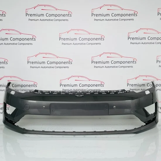 VW Golf Plus Sportsvan Front Bumper Skin Genuine Grey 4 Pdc 2015 – 2018 [aj81]