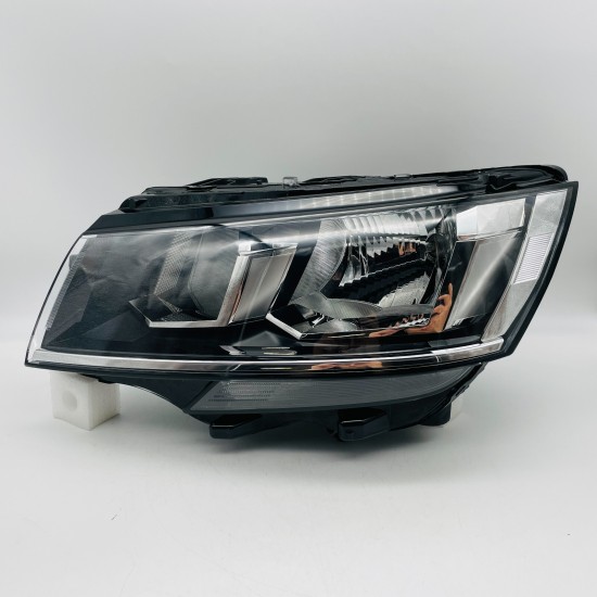 VW Transporter Mk5 Passenger Headlight Genuine Left Nearside Headlamp 2018 -2023 VW Transporter Mk5 Passenger Headlight Genuine Left Nearside Headlamp 2018 -2023