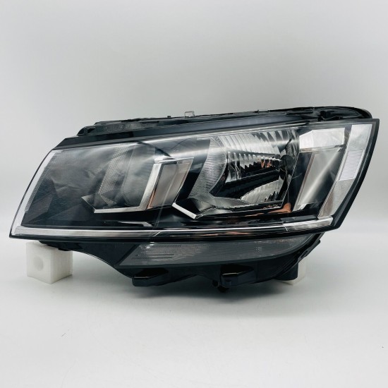 VW Transporter Mk5 Passenger Headlight Genuine Left Nearside Headlamp 2018 -2023 VW Transporter Mk5 Passenger Headlight Genuine Left Nearside Headlamp 2018 -2023