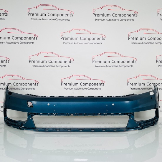 VW Passat Alltrack Front Bumper Skin Genuine Blue B8 With Pdc 2015 – 2019 [ak35]