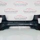 VW Golf Sv Sportsvan Rear Bumper Genuine Red -no Reapairs - 2017 - 2021 [ak40]