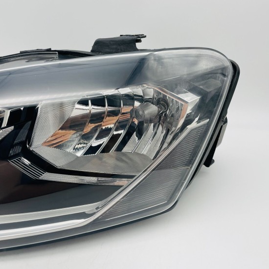 VW Polo Passenger Headlight Genuine Mk5 Left Nearside Headlamp 2014 - 2018 [l348 VW Polo Passenger Headlight Genuine Mk5 Left Nearside Headlamp 2014 - 2018 [l348