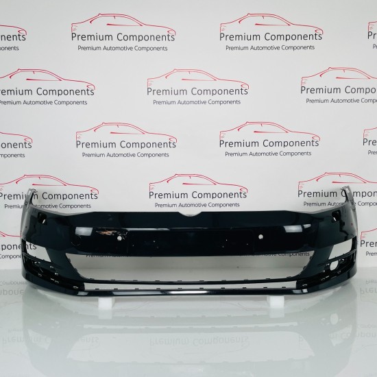 VW Golf Front Bumper Skin Genuine Grey Mk7 With Pdc And Jets 2013 – 2017 [aj128]