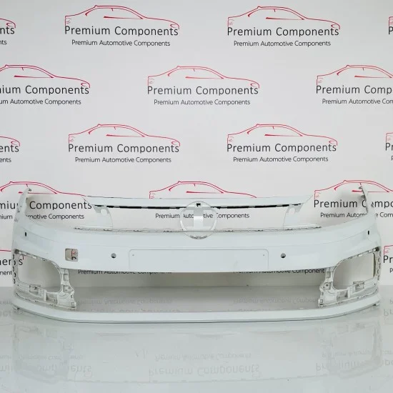VW Polo Front Bumper Skin Genuine Gti / R Line In White 2017 - 2021 [ak41]