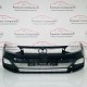 VW Polo Front Bumper Skin Genuine Black Mk6 Se Sensor Holes 2017 - 2021 [ak52]