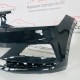 VW Polo Front Bumper Skin Genuine Black Mk6 Se Sensor Holes 2017 - 2021 [ak52]