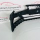 VW Polo Front Bumper Skin Genuine Black Mk6 Se Sensor Holes 2017 - 2021 [ak52]