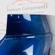 VW Golf Rear Bumper Mk7.5 Face Lift In Blue 2017 – 2020 [s39]