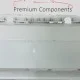 VW Passat Front Bumper Skin Genuine White - No Repairs - 2020 – 2024 [ak75]