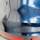 VW Sharan Rear Bumper Skin Genuine Blue Mk2 2010 – 2015 [ak3]