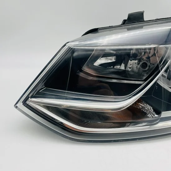 VW Polo Headlight Headlamp Genuine Mk5 Left Passenger Nearside 2014 - 2018 [l348 VW Polo Headlight Headlamp Genuine Mk5 Left Passenger Nearside 2014 - 2018 [l348