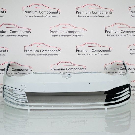 VW Golf Front Bumper Skin Genuine White Mk8 Se - Grade A - 2020 - 2023 [aj55]