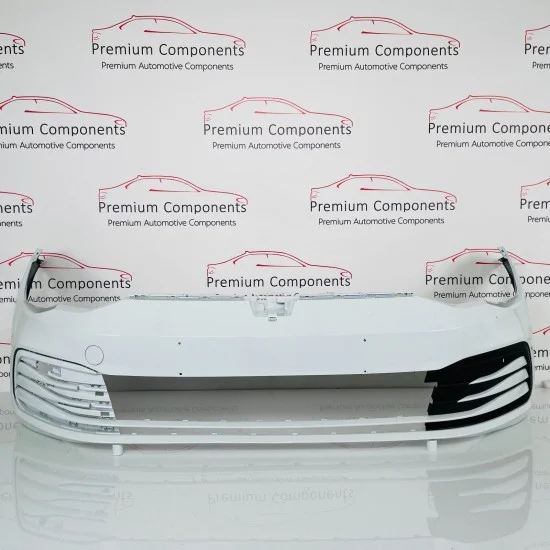 VW Golf Front Bumper Skin Genuine White Mk8 Se - Grade A - 2020 - 2023 [aj55]
