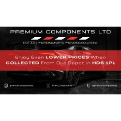 Volkswagen VW Golf Front Bumper Skin Black Mk7.5 Face Lift Se 2017 – 2020 [ak11]