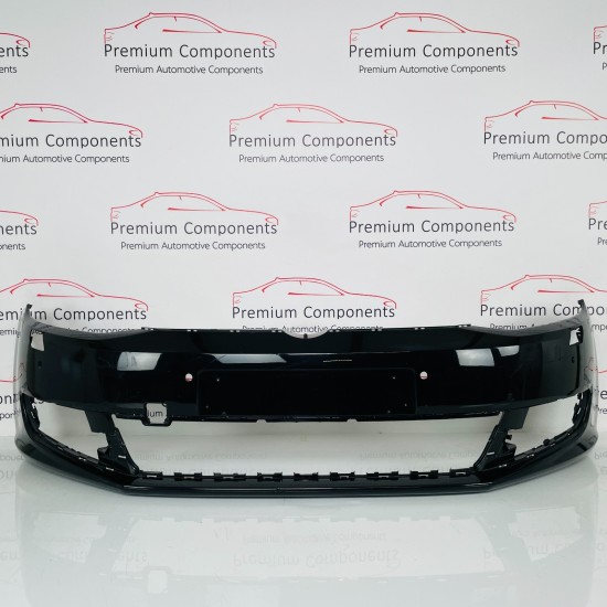 VW Sharan Front Bumper Skin Genuine Black Parking Sensor Holes 2010 – 2020 [an54
