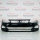 VW Polo Front Bumper Genuine Black Mk6 Se With Pdc 2017 - 2022 [an65]
