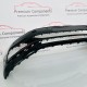 VW Polo Front Bumper Genuine Black Mk6 Se With Pdc 2017 - 2022 [an65]